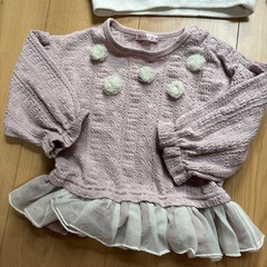 女の子80センチトップスの画像