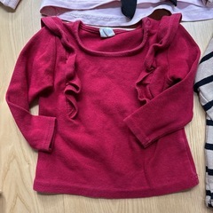 女の子80センチトップスの画像
