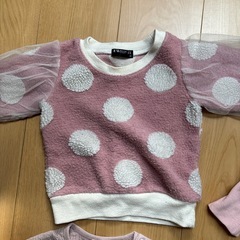 女の子80センチトップスの画像