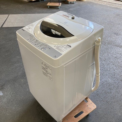 洗濯機　東芝　5キロ　2019年製
