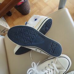 バスケットシューズ、コンバース、サイズ２７、先端は皮の画像