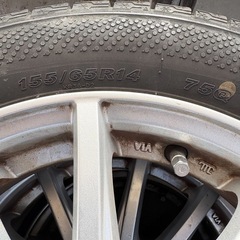 14インチスタッドレスタイヤホイールの画像