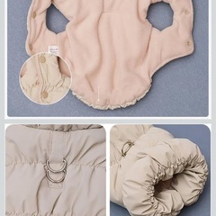 [美品]ペット冬服ダウンジャケットの画像