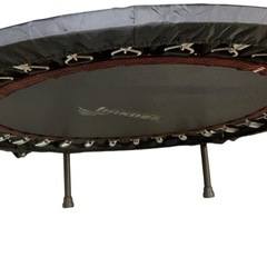 ⚠️12/30処分します⚠️ 🉐半額以下✨ほぼ新品✨ 子ども〜大人までOK！安定性バツグン円形トランポリン🎶の画像