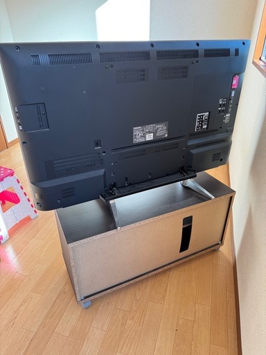 Panasonic VIERA 49V テレビ台付き(画面横線あり)