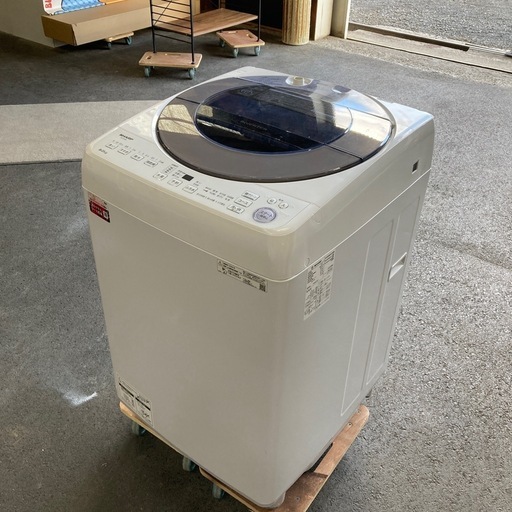 洗濯機　シャープ　8キロ　2023年製