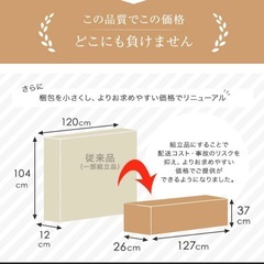 折りたたみスノコベッド　セミダブルの画像