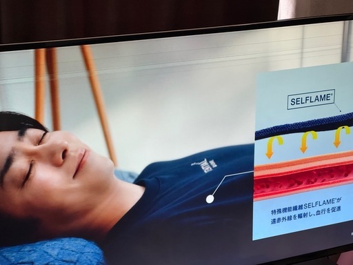 Panasonic VIERA 49V テレビ台付き(画面横線あり)