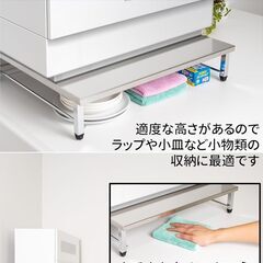 燕三条・日本製、be worth styleの食洗機ラック/かさ上げ台ですの画像