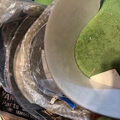 バイクヘルメットのシールドセット売り！の画像