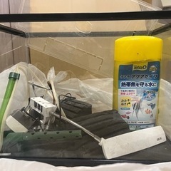 水槽　カルキ抜き　電気セットの画像