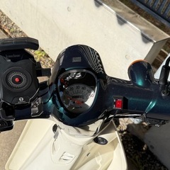 超美品　スーパーカブ　2BH-AA09 　オプション3種付　50 原付　　の画像