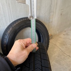 2020年製ブリジストンVRXスタッドレスタイヤ155\65R14/75Q４本セット　　　　　　　　　　　　　 　　　　　の画像