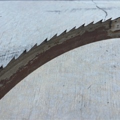 ノコギリの刃  工具 バンドソーブレード　直径約60cm mw0911の画像