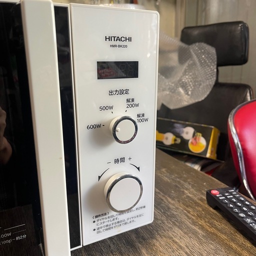 HITACHI　電子レンジ　2020年製　HMR－BK220　一か月保証付き　【リサイクルショップ道楽屋】