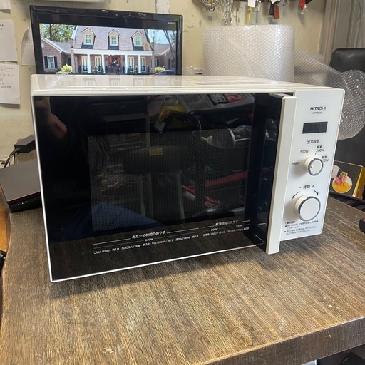 HITACHI　電子レンジ　2020年製　HMR－BK220　一か月保証付き　【リサイクルショップ道楽屋】