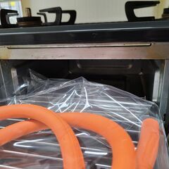 J1934【リユースのサカイ柏店】Rinnai　リンナイ　LPガス用ガステーブル　KSR670BKL　ホーロートップ 左強火 2020年製 クリーニング済の画像