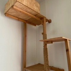 DIY　キャットタワーの画像