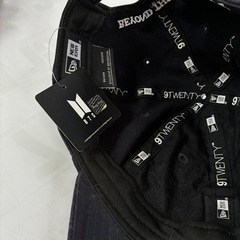 NEW ERA  BTSロゴキャップ　新品　47の画像