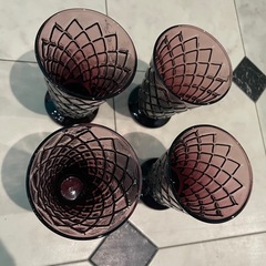 お取引き中☻お洒落　カフェ　グラス 4個の画像