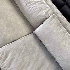 ボックスフレーム ファブリック ソファ　の画像