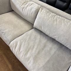 ボックスフレーム ファブリック ソファ　の画像