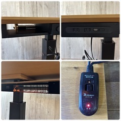 LTD-ゼニス 昇降式 こたつテーブル 昇降ダイニングこたつ 布団レス ヒーター付きテーブル　ダイニングの画像