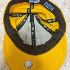 【未使用に近い】NY キャップ💛黄色の画像