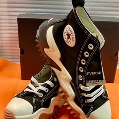 ランスターモーション 厚底ハイカット ブラック 26cm【タグ付...