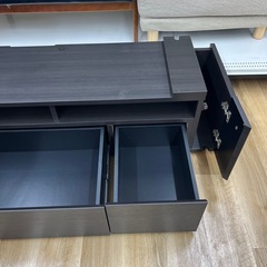 テレビボード ブラック のご紹介です！の画像