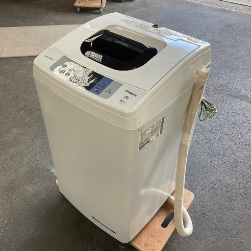 洗濯機　日立　5キロ　2018年製