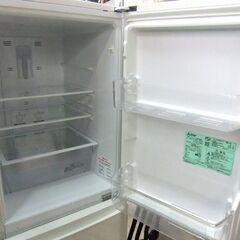 三菱 2ドア冷蔵庫 146L 2017年製 MITSUBISHI MR-P15EC-KW 100Lクラス ホワイト ミツビシ 札幌市厚別区 厚別店の画像