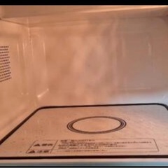 本日、値下げしました。白い電子レンジの画像