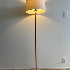 無印良品　フロアライトの画像