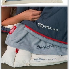 コールマン(Coleman) 寝袋 シュラフ マルチレイヤースリーピングバッグ 使用下限温度-5度の画像