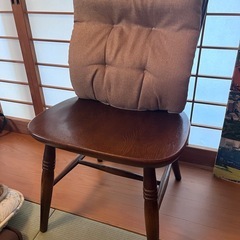 【交渉済み】木製椅子の画像