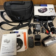 SONY HDR-CX370V ハンディカム 動作確認済み　の画像