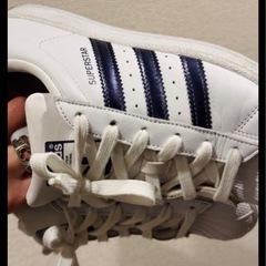 adidas superstar blue shoes(jp230)の画像