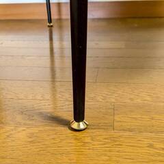 強化ガラステーブル☆デザイン◎おしゃれ☆ローテーブル 美品 中古家具 【おまとめ2万円以上で送料無料】熊本限定※離島不可の画像