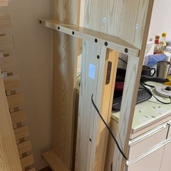 無料譲りダブルベッドとマットレスの画像