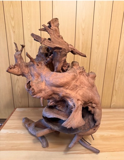 流木 アートオブジェ 骨董品 芸術　蔵出し　レトロ