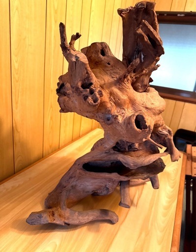 流木 アートオブジェ 骨董品 芸術　蔵出し　レトロ