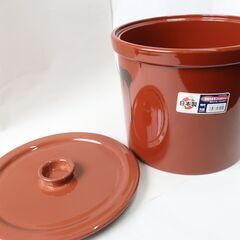 お引取り限定！！　（訳あり）久松味噌壺(箱なし）　9L　　　　　の画像