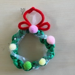 パラコード　クリスマスツリー　リース
の画像