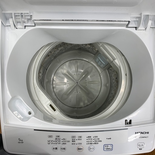 HITACHI 洗濯機　5.0kg 2021年製　【トレファク　所沢店