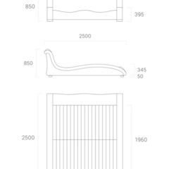 ベッドフレーム　キングサイズの画像