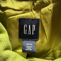 GAP緑ダッフルコートの画像