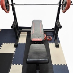 irotec バーベルとベンチセット、懸垂マシンの画像