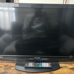 シャープ 32型 ハイビジョン 液晶テレビ ブラック AQUOS LC-32V5-Bの画像