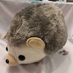新品未使用　タグ付き　はりねずみのハリン でかBIGぬいぐるみの画像